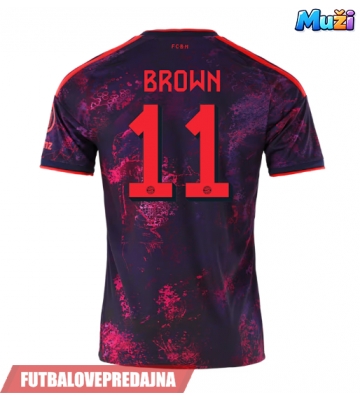 Lacne Muži Futbalové dres Bayern Munich Nathaniel Brown #11 2026-27 Krátky Rukáv - Tretina